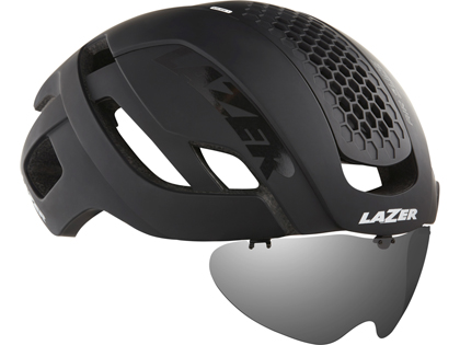 LAZER　BULLET2.0 AF＋LENS＋LED(バレット2.0 アジアンフィット＋レンズ＋LED) ＜ブラック＞ ロードヘルメット
