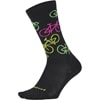 DEFEET@WI 6h@PIXEL BIKE CHARCOAL/NEON@\bNX